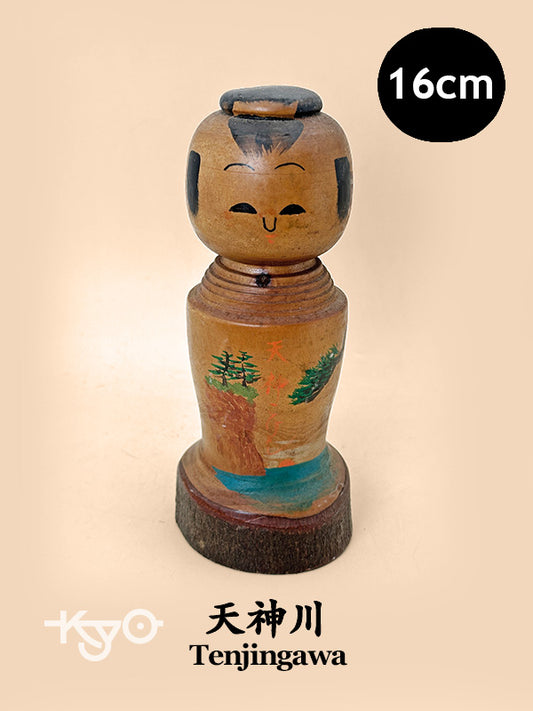 K15158 - Omiyage Kokeshi from Tenjingawa 天神川