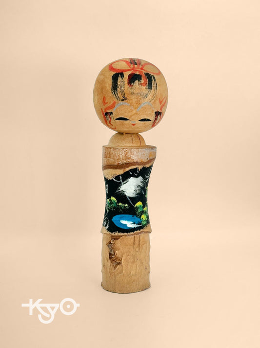 Kokeshi Omiyage de Shirahone Onsen