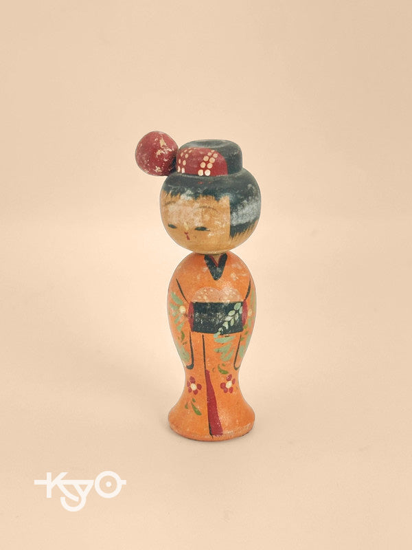 poupée kokeshi omiyage vintage