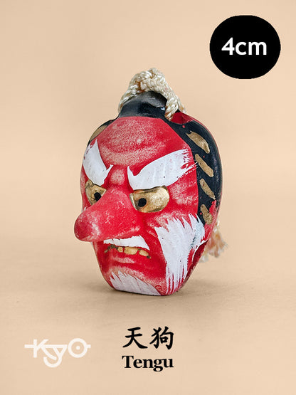 CB172 - Dorei Clay Bell of Tengu 天狗