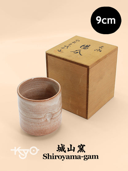 TB345 - Hagi-yaki yunomi tea cup 萩焼