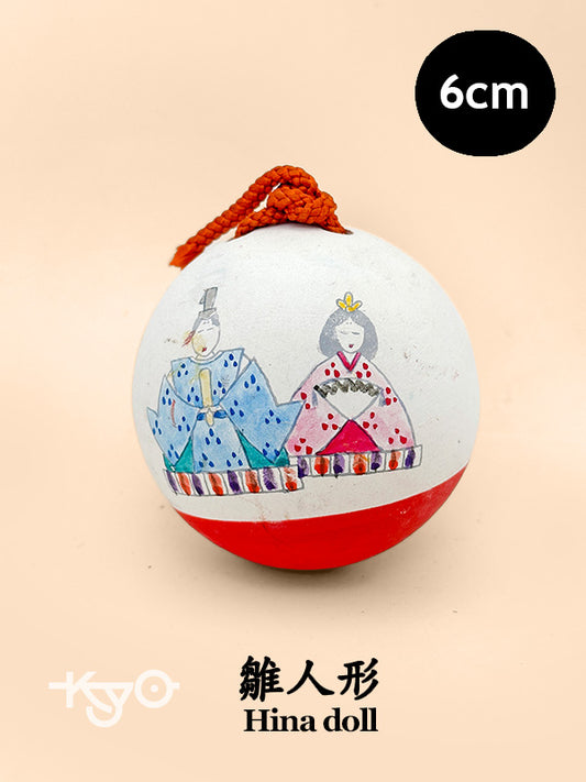 CB210 - Campana de arcilla Dorei de la muñeca Hina 雛人形