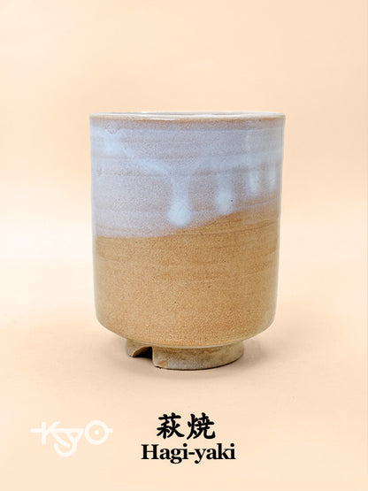 TB158 - Japan Hagi-yaki yunomi / tea cup 萩焼