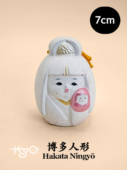 CB137 - Cloche d'argile Dorei Hakata ningyō 博多人形