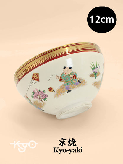 TC114 - Matcha bowl chawan Kyo-yaki 京焼