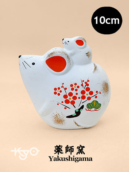 FT370 - Rat Shōfuku Eto by Yakushigama 薬師窯