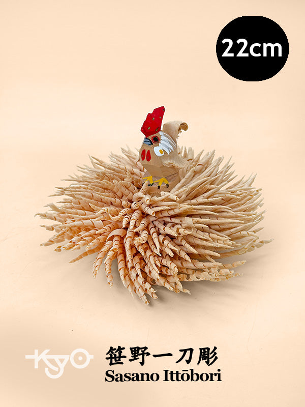 FT388 -  Kachō Sasano Ittōbori 笹野一刀彫