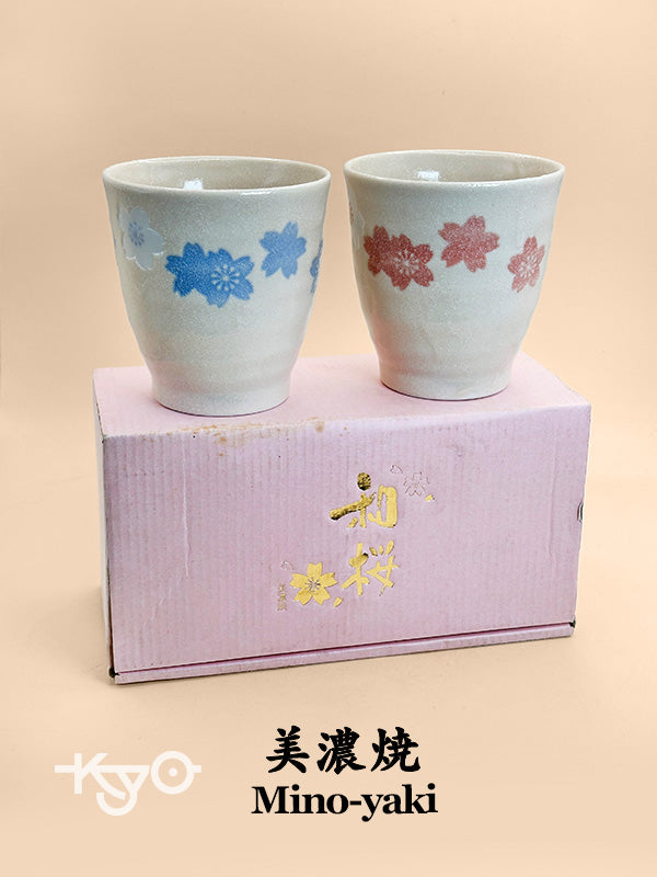 TB141 - Mino-yaki Japanese Tea Cups 美濃焼