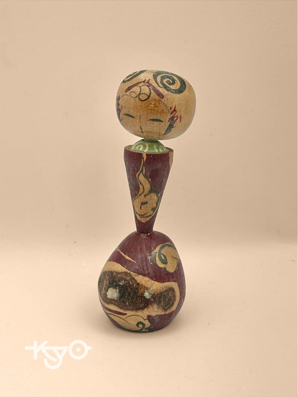 Poupée kokeshi japonaise vintage