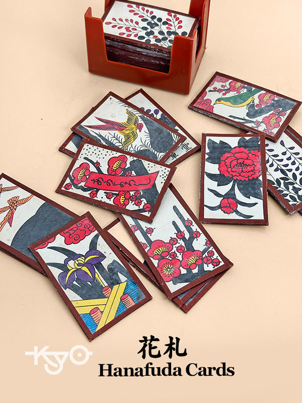 FT300 - Vintage Japanese Hanafuda card game set 花札