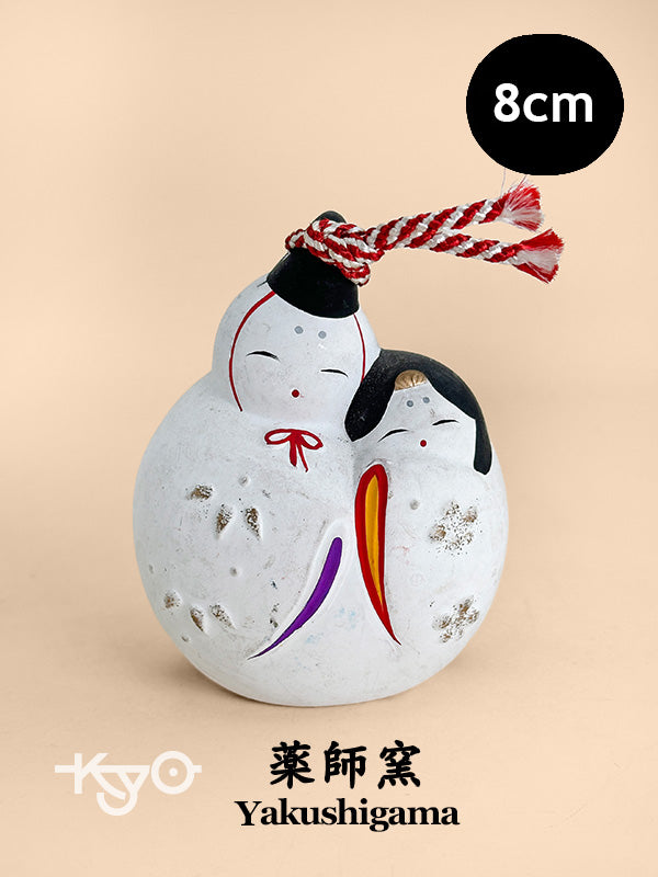 CB180 - Dorei Clay Bell – Hina Doll Yakushigama 薬師窯