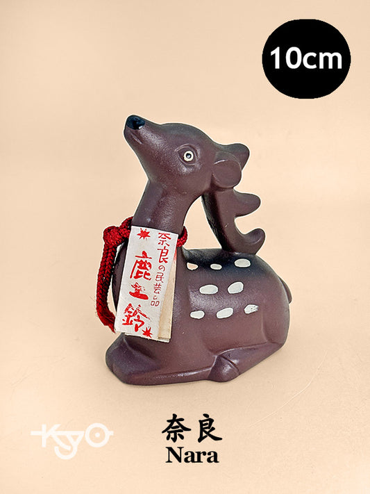 CB199 - Deer Dorei Clay Bell 奈良 鹿土鈴