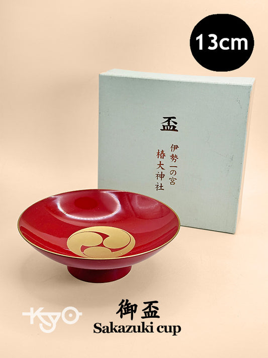 TB163 -  Tsubaki Grand Shrine - Lacquer Sakazuki cup 御盃