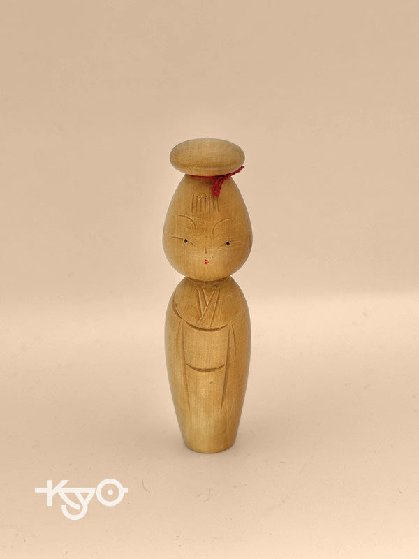 Petite poupée vintage kokeshi Kannon