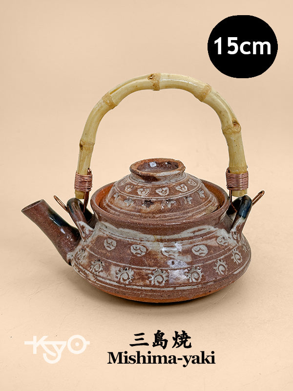 TB318 - Mishima Marugata Dobin-mushi Teapot 土瓶蒸し