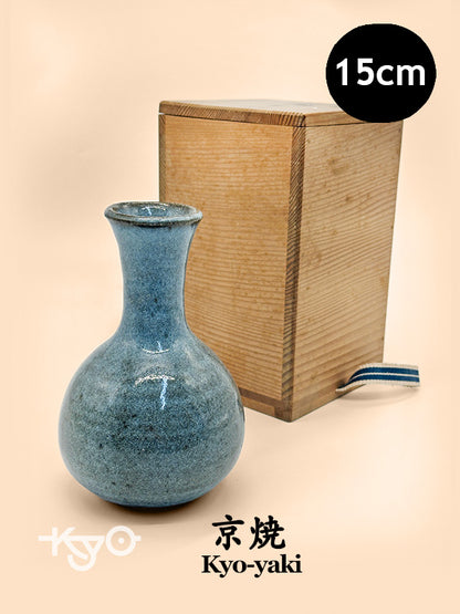 TB208 - Kyo Yaki Vase by Kimura Morinobu 木村盛伸