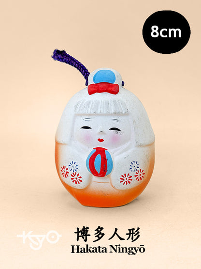 CB228 - Dorei Clay Bell of Hakata ningyō 博多人形