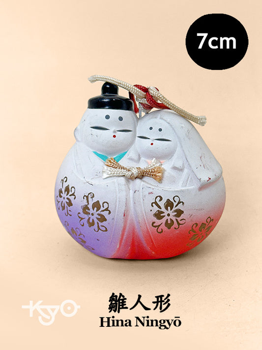 CB232 - Dorei Clay Bell of Hina ningyō 雛人形