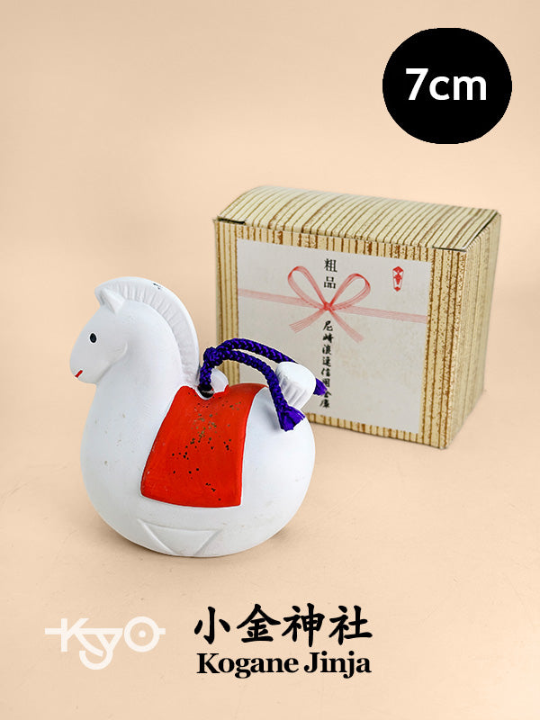 CB190 - Horse Dorei Clay Bell of Kogane Jinja 小金神社