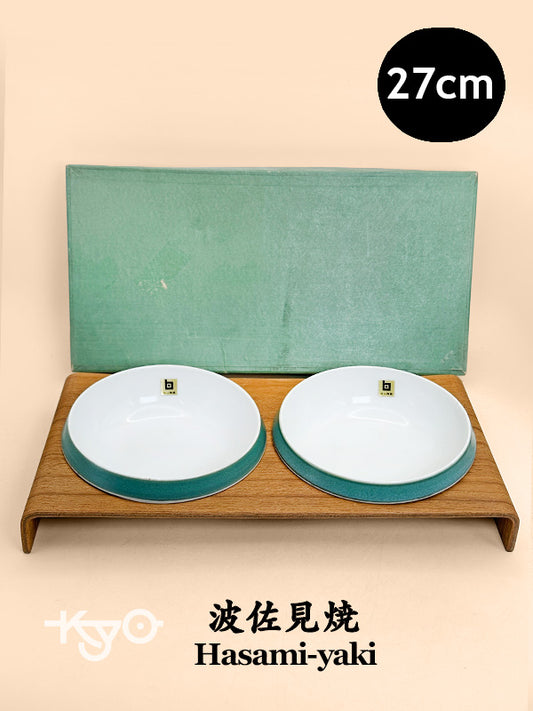 TB290 -  Pet bowl set of Hasami-yaki 波佐見焼