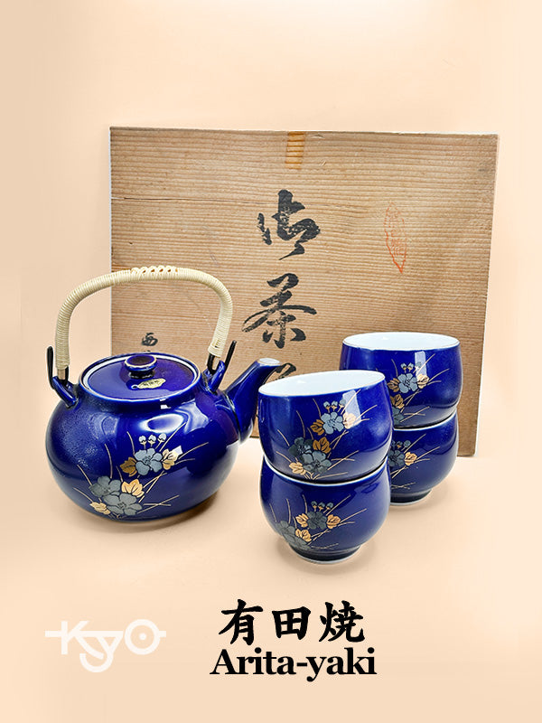 TB132 - Arita-yaki Teapot Set by Seitō 西陶 – 有田焼