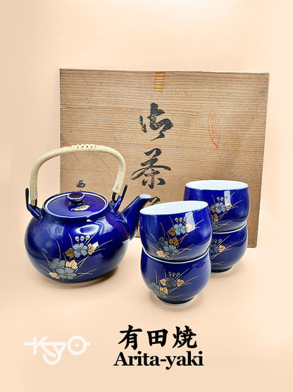 TB132 - Arita-yaki Teapot Set by Seitō 西陶 – 有田焼
