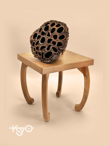Mini présentoir de table vintage en bois